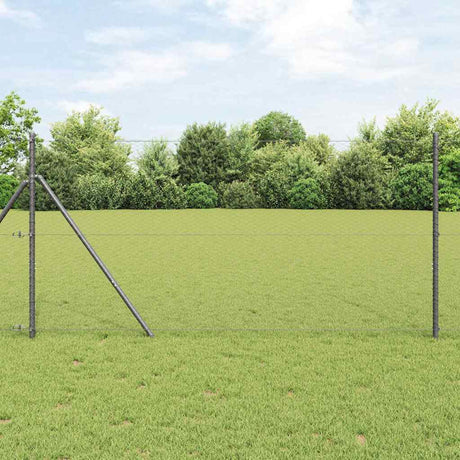 Vidaxl hexagon hek grijs 1,2 x 50 m pvc