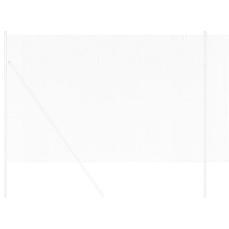 Vidaxl hexagon hek zilver 1,5 x 10 m gegalvaniseerd staal