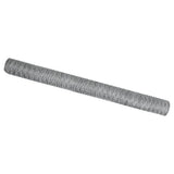 Vidaxl hexagon hek zilver 1,6 x 10 m gegalvaniseerd staal