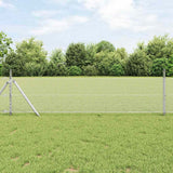 Vidaxl hexagon hek zilver 0,5 x 100 m gegalvaniseerd staal