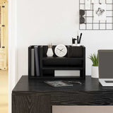 Vidaxl bureau organizer oudhout 44,5 x 24 x 25 cm bewerkt hout