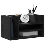 Vidaxl bureau organizer oudhout 44,5 x 24 x 25 cm bewerkt hout