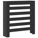 Vidaxl radiatorafdekking zwart eiken 78 x 20 x 82 cm bewerkt hout