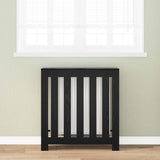 Vidaxl radiatorafdekking zwart eiken 78 x 20 x 82 cm bewerkt hout