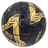 Andere Marken Fußball FC Barcelona Lightning Größe 5 Schwarz Gold