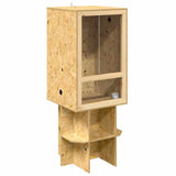 Vidaxl terrarium bruin 50 x 50 x 130 cm osb