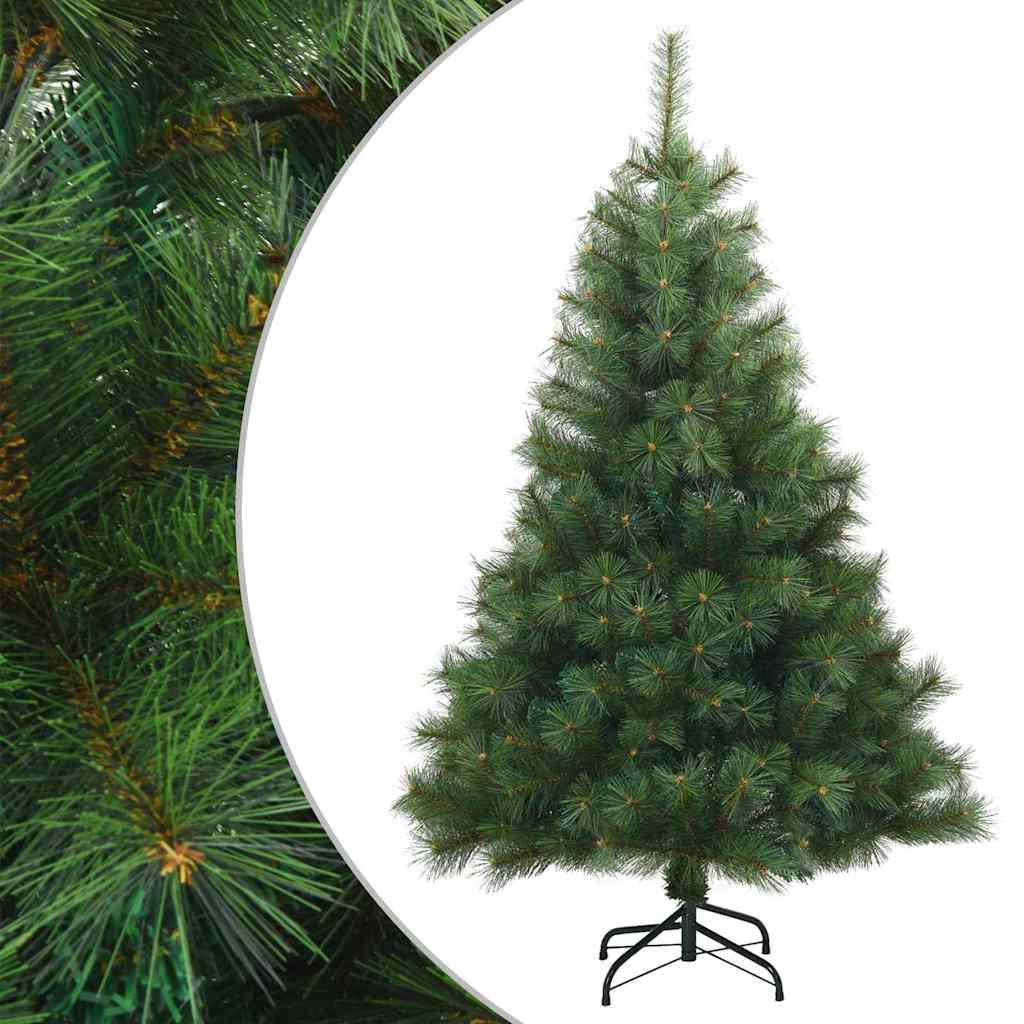 Vidaxl kunstmatige inklapbare kerstboom groen 150 cm pvc, staal