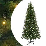 Vidaxl kunstkerstboom met 300 led met standaard groen 180 cm pe en pvc