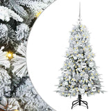 Vidaxl kunstmatige inklapbare kerstboom wit 120 cm pe en pvc