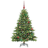 Vidaxl kunstkerstboom met 150 led met standaard groen 150 cm pe en pvc