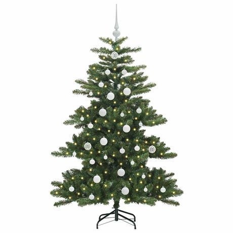 Vidaxl kunstmatige inklapbare kerstboom groen 150 cm pvc en staal