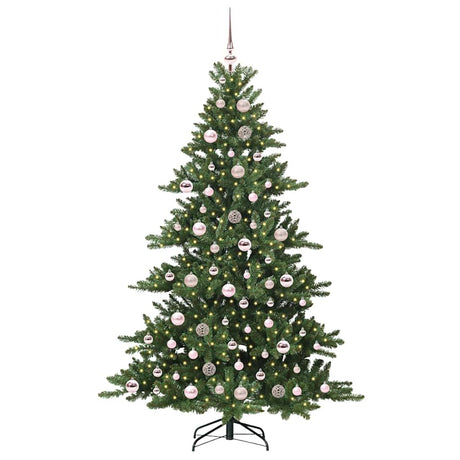 Vidaxl kunstmatige inklapbare kerstboom groen 180 cm pvc en staal