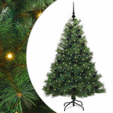 Vidaxl kunstkerstboom met 150 led met standaard groen 150 cm pe en pvc