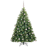 Vidaxl kunstkerstboom met 300 led met standaard groen 180 cm pe en pvc