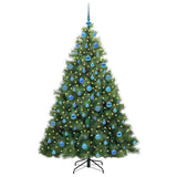 Vidaxl kunstkerstboom met 300 led met standaard groen 180 cm pe en pvc