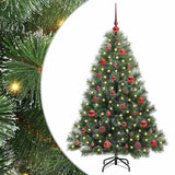 Vidaxl kunstkerstboom met 150 led met standaard groen 150 cm pe en pvc