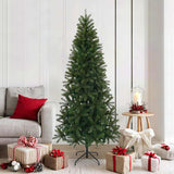 Vidaxl kunstkerstboom met standaard groen 180 cm pvc, pe en staal