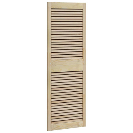 Vidaxl kastdeur naturel 49,5 x 2,1 x 140,5 cm massief grenenhout