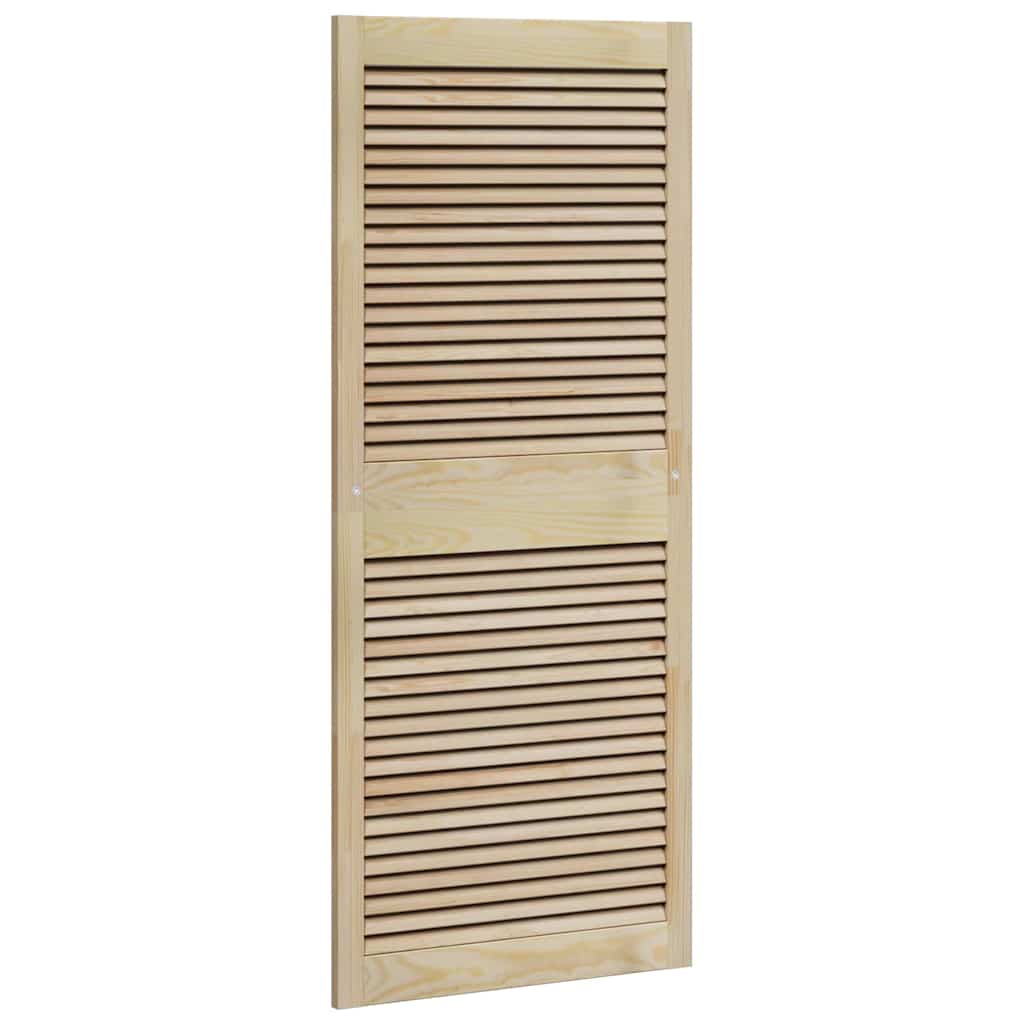 Vidaxl kastdeur naturel 140,5 x 2,1 x 59,5 cm massief grenenhout