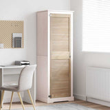 Vidaxl kastdeur naturel 170 x 2,1 x 49,5 cm massief grenenhout