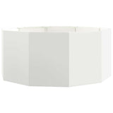 Vidaxl plantenbak wit 120 x 120 x 50 cm staal