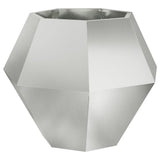Vidaxl plantenbak zilver 75 x 75 x 60 cm gegalvaniseerd staal