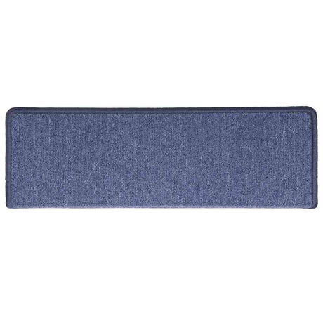Vidaxl trapmatten 30 st 65x21x4 cm blauw rechthoekige rand
