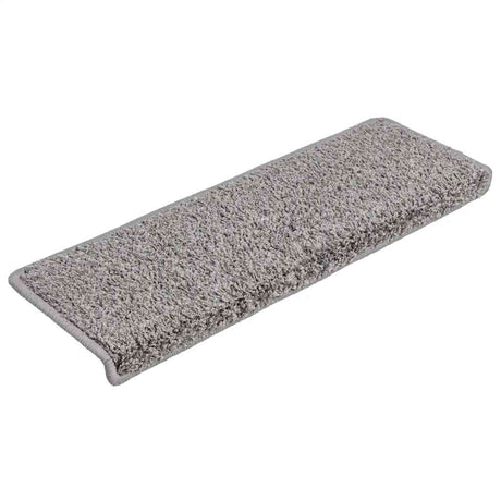 Vidaxl trapmatten 30 st 65x21x4 cm grijs rechthoekige rand