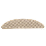 Vidaxl trapmatten zelfklevend sisal-look 30 st 56x17x3 cm berber