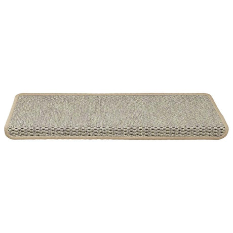 Vidaxl trapmatten zelfklevend sisal-look 30 st 65x21x4 cm groen