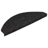Vidaxl trapmatten zelfklevend 30 st 65x22,5x3,5 cm antraciet