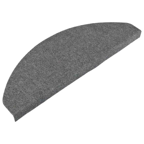 Vidaxl trapmatten zelfklevend 30 st 65x22,5x3,5 cm grijs