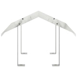 Vidaxl rookkap zilver 50 x 50 x 37 cm roestvrij staal