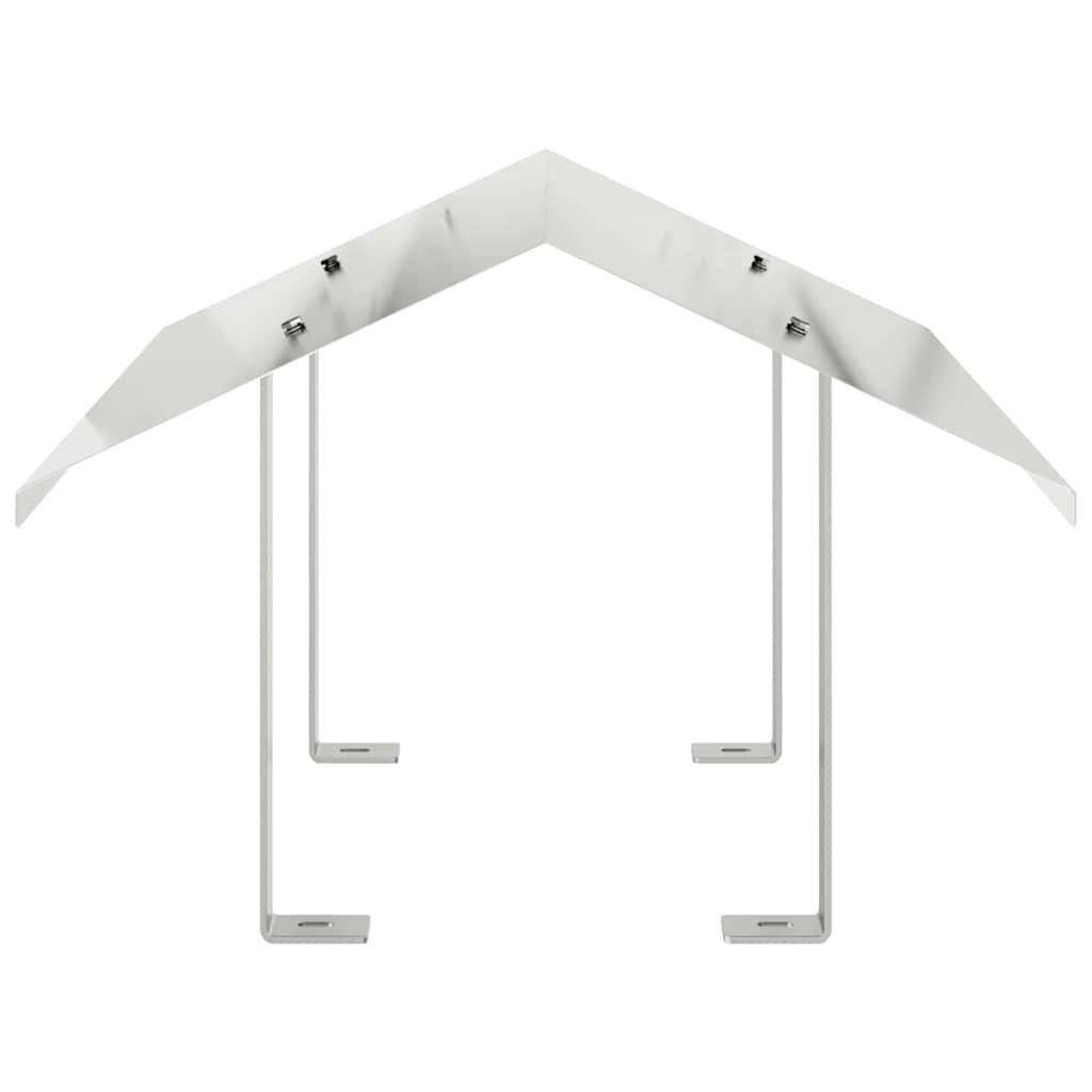 Vidaxl rookkap zilver 50 x 60 x 37 cm roestvrij staal