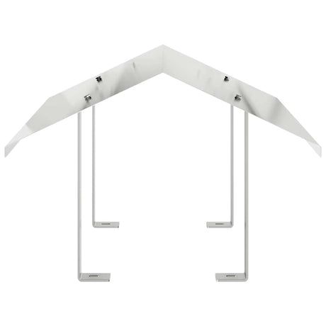 Vidaxl rookkap zilver 50 x 60 x 37 cm roestvrij staal