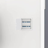 Vidaxl toegangs-panelen 2 pcs wit 15 x 15 cm abs kunststof