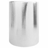 Vidaxl radiatorfolie zilver 30 x 0.6 m polyetheen