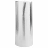 Vidaxl radiatorfolie zilver 10 x 1 m polyetheen