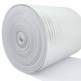 Vidaxl radiatorfolie zilver 15 x 0,5 m polyetheen