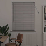 Vidaxl venetiaanse jaloezieën zilver 130 x 100 cm aluminium