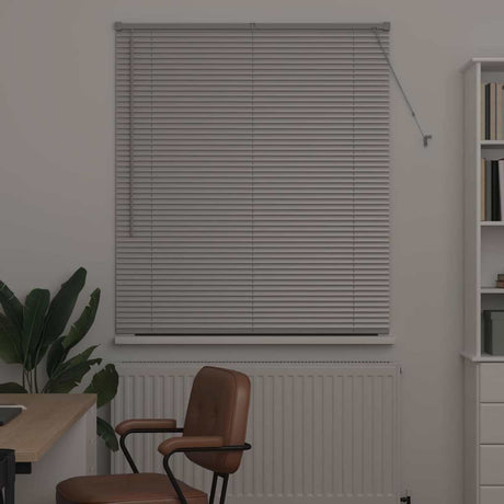 Vidaxl venetiaanse jaloezieën zilver 130 x 120 cm aluminium