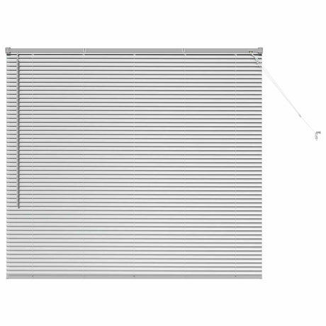 Vidaxl venetiaanse jaloezieën zilver 130 x 150 cm aluminium