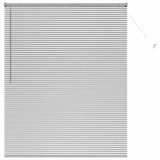 Vidaxl venetiaanse jaloezieën zilver 175 x 140 cm aluminium