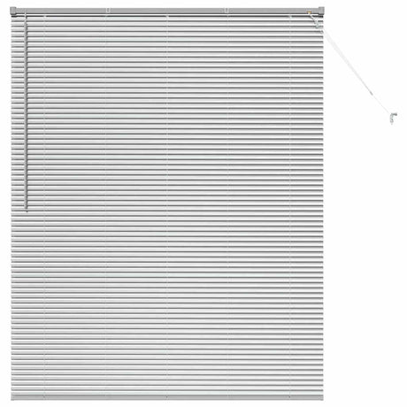 Vidaxl venetiaanse jaloezieën zilver 175 x 140 cm aluminium