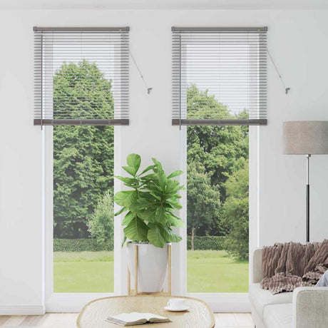 Vidaxl venetiaanse jaloezieën zilver 220 x 70 cm aluminium