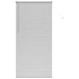 Vidaxl venetiaanse jaloezieën zilver 220 x 100 cm aluminium