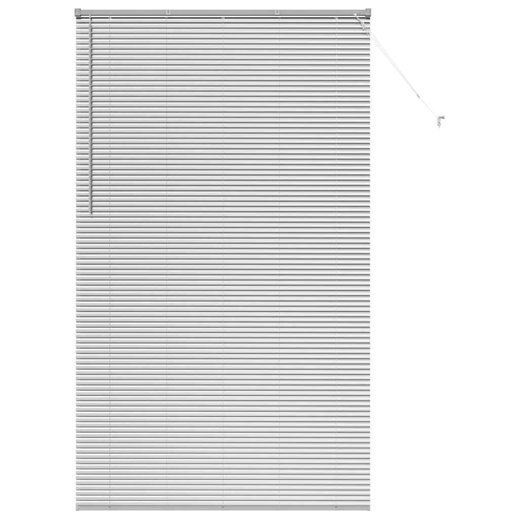 Vidaxl venetiaanse jaloezieën zilver 220 x 130 cm aluminium