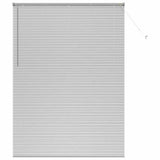 Vidaxl venetiaanse jaloezieën zilver 220 x 155 cm aluminium