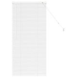 Vidaxl venetiaanse jaloezieën wit 130 x 55 cm aluminium