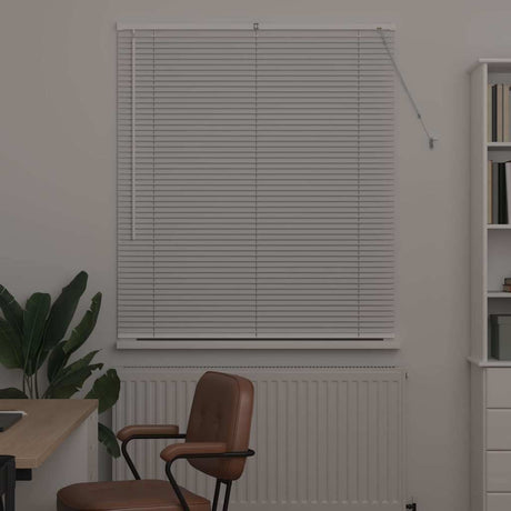 Vidaxl venetiaanse jaloezieën wit 130 x 115 cm aluminium
